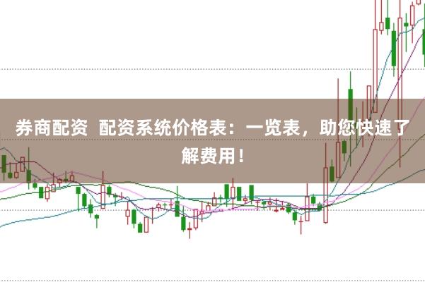 券商配资  配资系统价格表：一览表，助您快速了解费用！