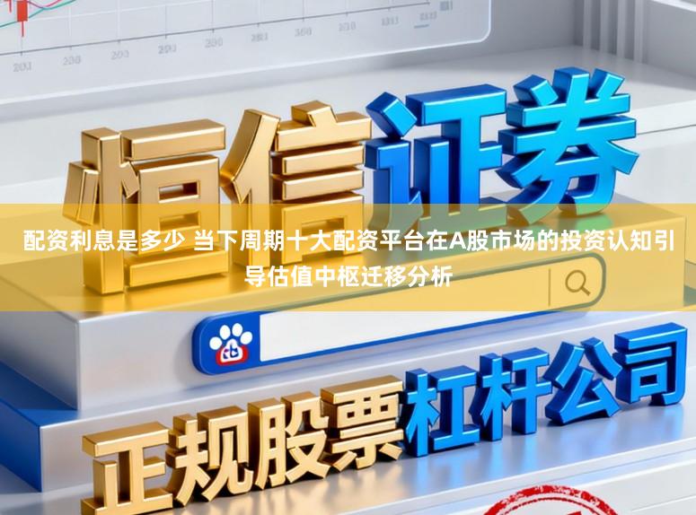 配资利息是多少 当下周期十大配资平台在A股市场的投资认知引导估值中枢迁移分析