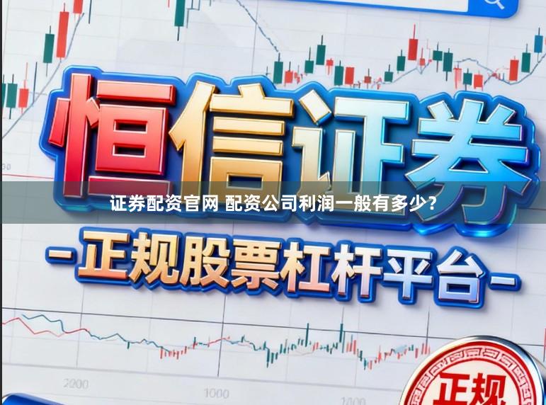 证券配资官网 配资公司利润一般有多少?