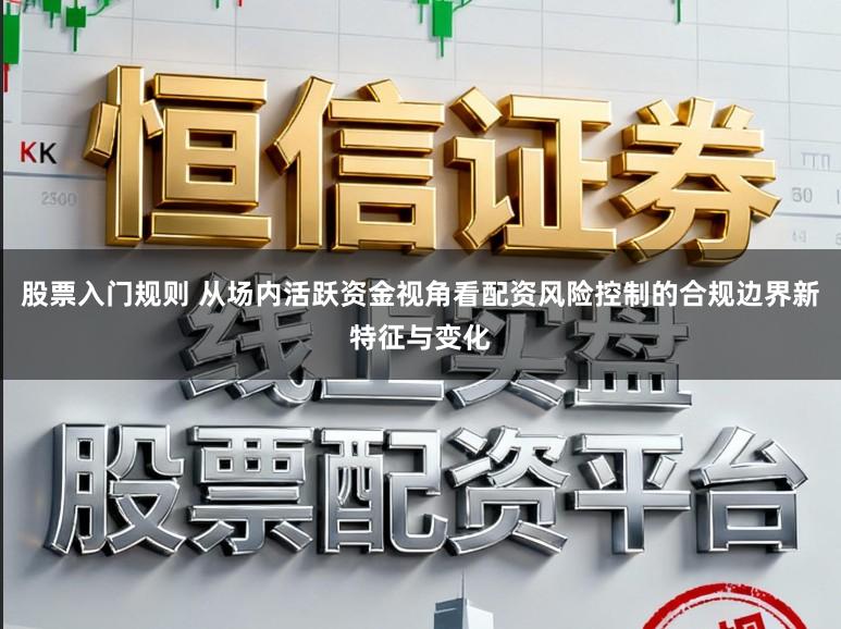 股票入门规则 从场内活跃资金视角看配资风险控制的合规边界新特征与变化