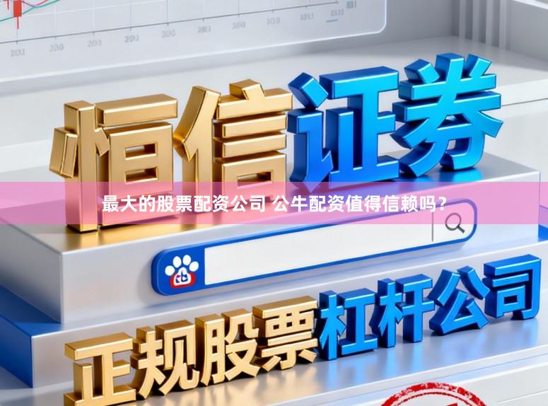 最大的股票配资公司 公牛配资值得信赖吗?