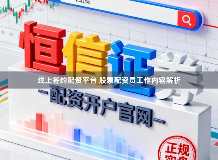 线上签约配资平台 股票配资员工作内容解析